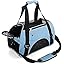 ZaneSun Cat Carrier,Soft-Sided Pet Travel Carrier for Cats,Dogs Puppy Comfort Portable Foldable Pet Bag Airline Approved (Medium-Blue)
