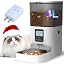ANDOLL HOME Automatic Cat Feeder,4L Timed Cat＆Dog Dry Food Dispenser