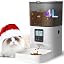 ANDOLL HOME Automatic Cat Feeder,4L Timed Cat＆Dog Dry Food Dispenser