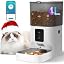 ANDOLL HOME Automatic Cat Feeder,4L Timed Cat＆Dog Dry Food Dispenser