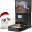 ANDOLL HOME Automatic Cat Feeder,4L Timed Cat＆Dog Dry Food Dispenser