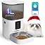 ANDOLL HOME Automatic Cat Feeder,4L Timed Cat＆Dog Dry Food Dispenser