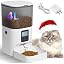 ANDOLL HOME Automatic Cat Feeder,4L Timed Cat＆Dog Dry Food Dispenser