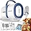 oneisall Dog Grooming Vacuum,7 in 1 Grooming kit Tools with Low Noise