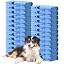 Tatuo 22 Pcs Dog Towels for Drying 20 x 40 Inch Pet Bath Towels Absorbent Microfiber Towel Quick Drying Puppy Bathing Supplies for Small Medium Large Dog Puppy Cat(Blue,Bone Pattern)