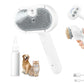 Pet Steam Brush for Dog, cat brushes for indoor cats - 1 Waterless Shampoo
