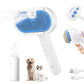 Pet Steam Brush for Dog, cat brushes for indoor cats - 1 Waterless Shampoo