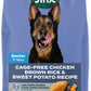 Jinx Premium Dry Dog Food, for All Lifestages - Real Beef, Brown Rice & Sweet Potato Kibble with Superfoods for Immune Support & Probiotics for Digestive Support - No Fillers - 4lb (Pack of 2)