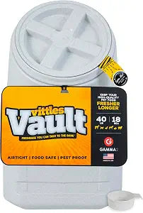 Vittles Vault Airtight Stackable Pet Food Storage Container, Up to 40lbs