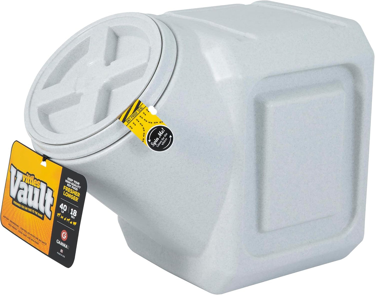 Vittles Vault Airtight Stackable Pet Food Storage Container, Up to 40lbs