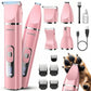 oneisall 4 in 1 Dog Grooming Kit with LCD Display