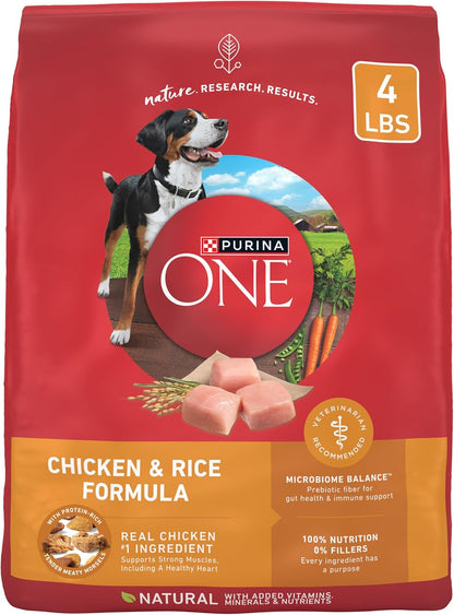 Purina ONE Lamb and Rice Formula Dry Dog Food for Digestive Support