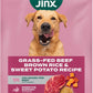 Jinx Premium Dry Dog Food, for All Lifestages - Real Beef, Brown Rice & Sweet Potato Kibble with Superfoods for Immune Support & Probiotics for Digestive Support - No Fillers - 4lb (Pack of 2)