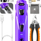 Whisper Quiet Dog Nail Grinder Safe & Stress-Free for Sensitive Dogs Cats