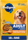 Pedigree Complete Nutrition Adult Dry Dog Food Roasted Chicken, Rice & Vegetable Flavor Dog Kibble, 3.5 lb. Bag (Pack of 4)