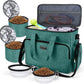 BAGLHER Dog Travel Bag, Airline Approved Pet Tote Organizer with Multi-Function Pockets, 2 X Food Storage Containers and 2 X Collapsible Bowls, Perfect Weekend Pet Travel Set for Dog, Cat Black