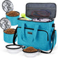 BAGLHER Dog Travel Bag, Airline Approved Pet Tote Organizer with Multi-Function Pockets, 2 X Food Storage Containers and 2 X Collapsible Bowls, Perfect Weekend Pet Travel Set for Dog, Cat Black
