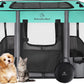 ROMANTIC BEAR Dog Playpen,Foldable Pet Puppy Cat Playpen,M(31"x23"x21")
