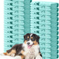 Tatuo 22 Pcs Dog Towels for Drying 20 x 40 Inch Pet Bath Towels Absorbent Microfiber Towel Quick Drying Puppy Bathing Supplies for Small Medium Large Dog Puppy Cat(Blue,Bone Pattern)