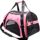 ZaneSun Cat Carrier,Soft-Sided Pet Travel Carrier for Cats,Dogs Puppy Comfort Portable Foldable Pet Bag Airline Approved (Medium-Blue)