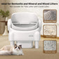 TAYACICY Automatic Cat Litter Box for Cats, Open-Top Self-Cleaning Litter Box with App Remote Control, 16.5" Wide Entry, Double-Layer Detect Dual Safety Tech, 10.5L Sealed Waste Bin, Cream White